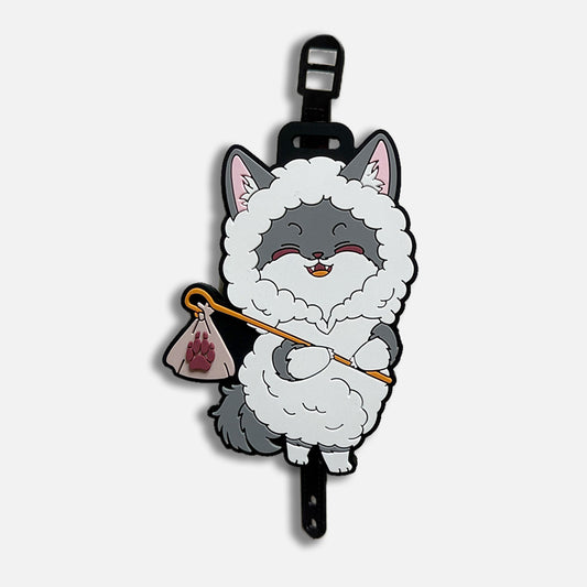 PVC Luggage Tag - "Stealth Traveller"