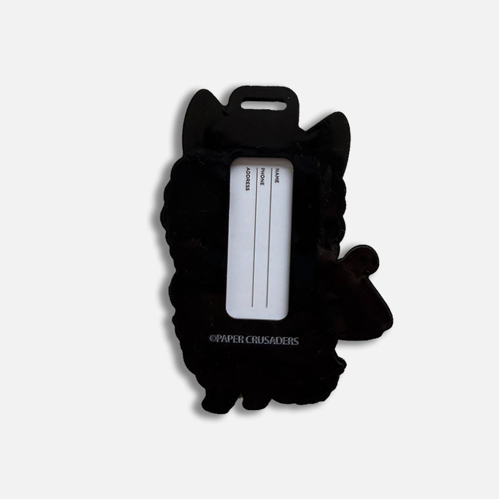 PVC Luggage Tag - "Stealth Traveller"