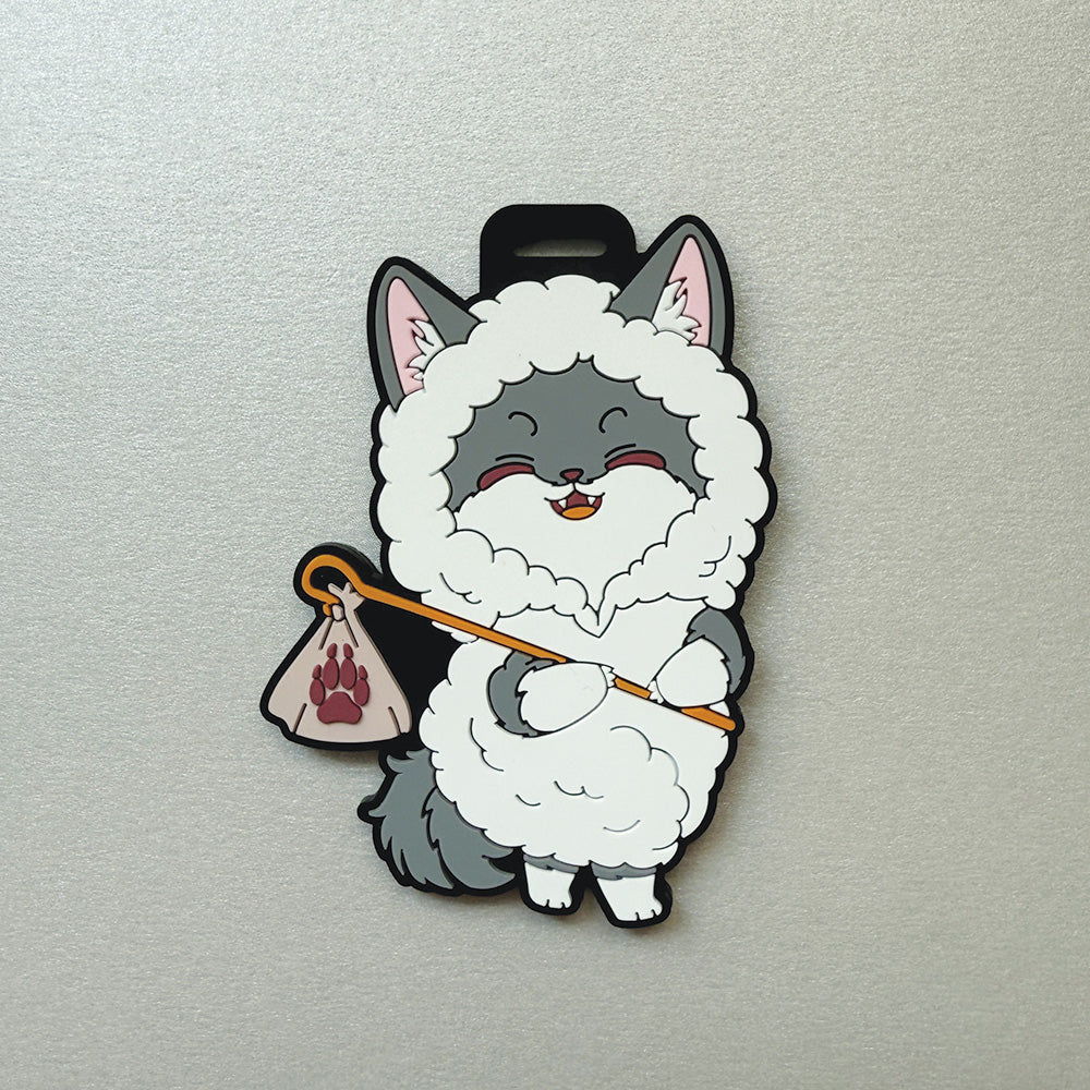 PVC Luggage Tag - "Stealth Traveller"