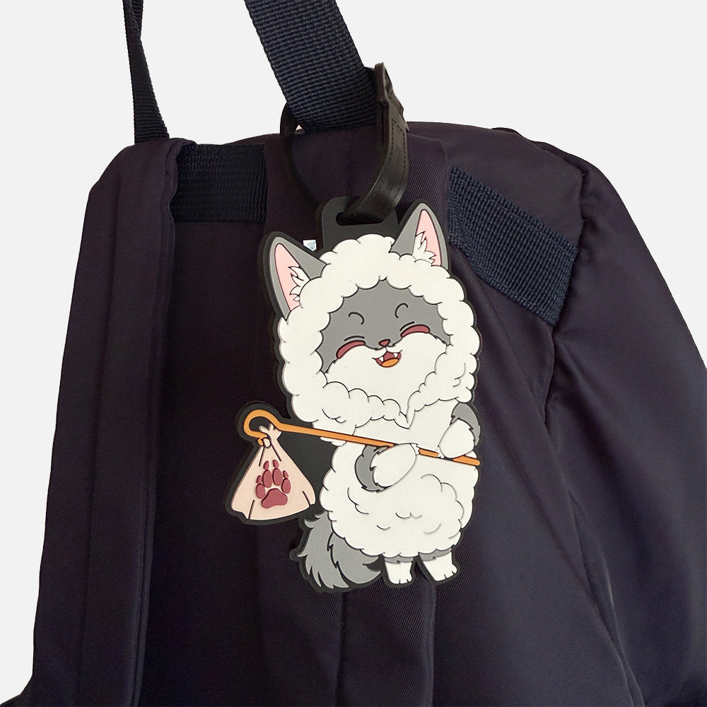 PVC Luggage Tag - "Stealth Traveller"